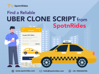 Uber Clone App Development Solution- SpotnRides
